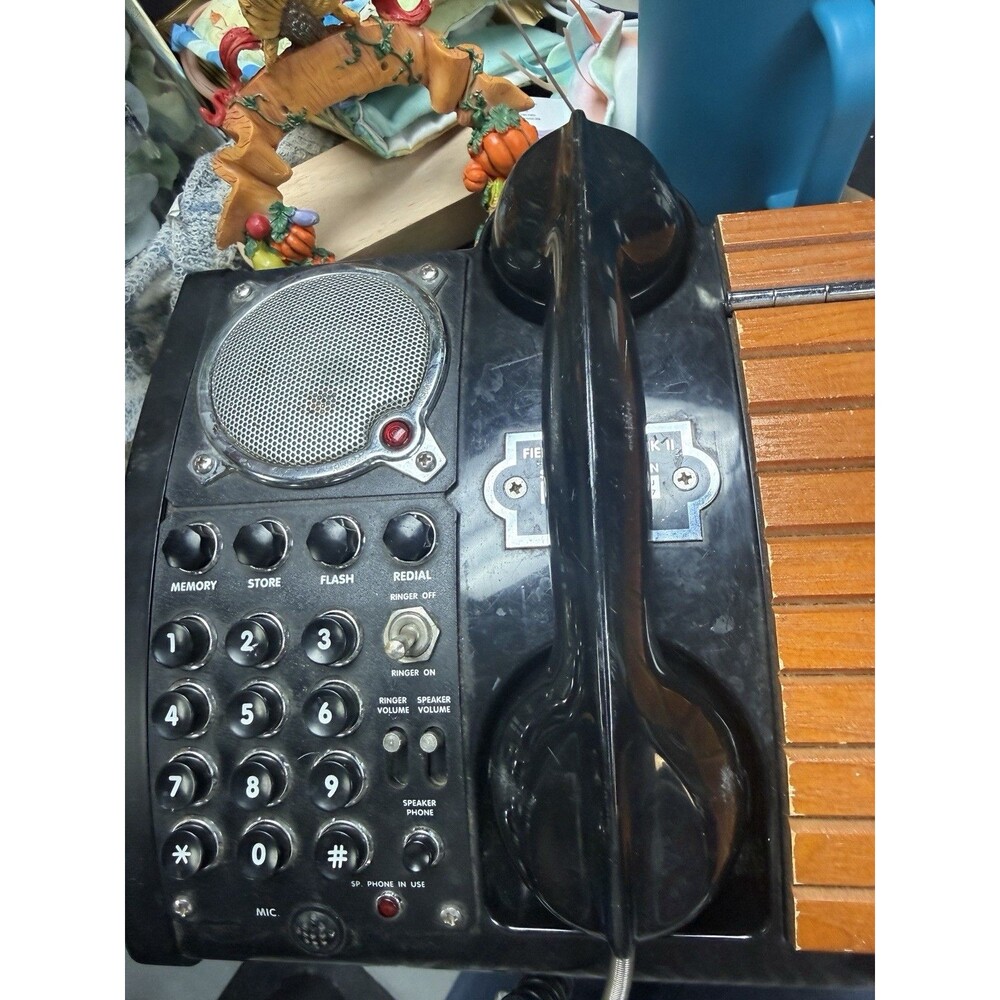 VTG Landline Field Telephone Mark II Spirit Of St Louis Card Storage UNTESTED